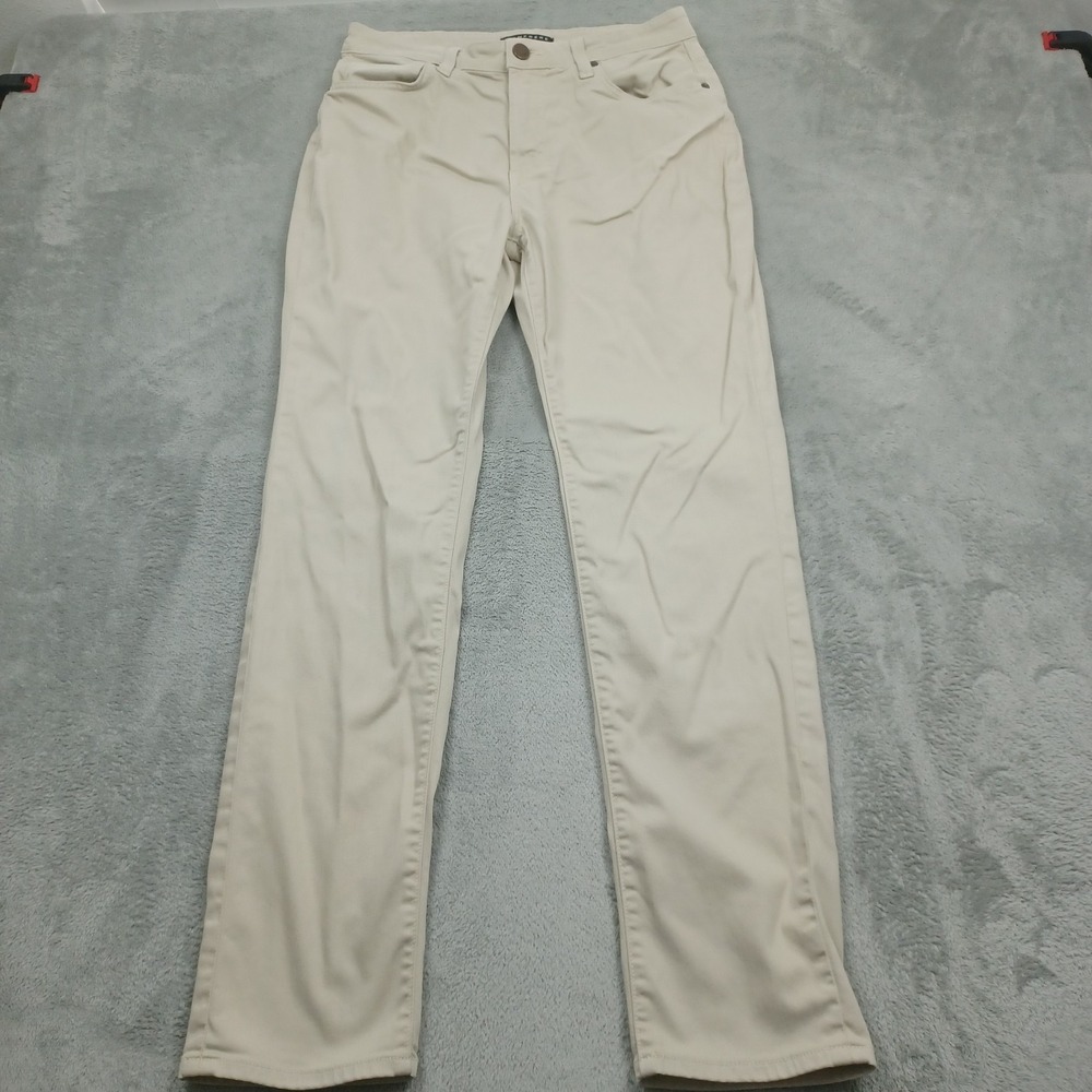 Monfrere Jeans Mens 33x32 Brown Pockets Denim Pockets Straight‎